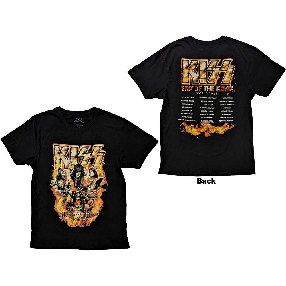 Kiss | End Of The Road Tour Orange - Black