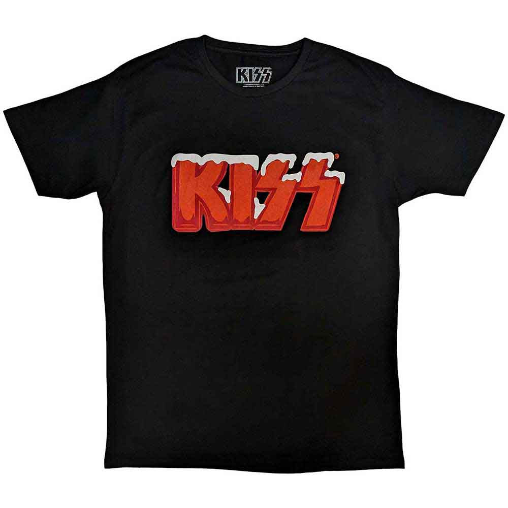 Kiss | Holiday Logo - T-Shirt Black