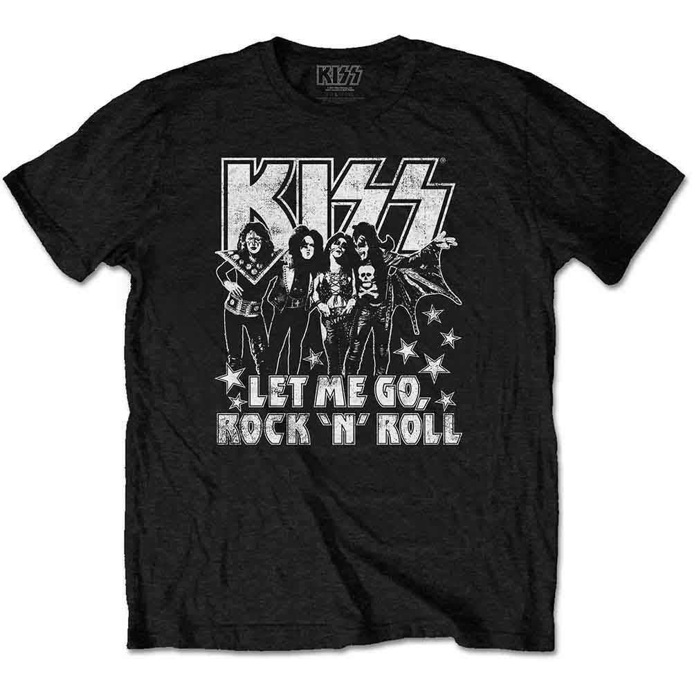 Kiss | Let Me Go - T-Shirt Black