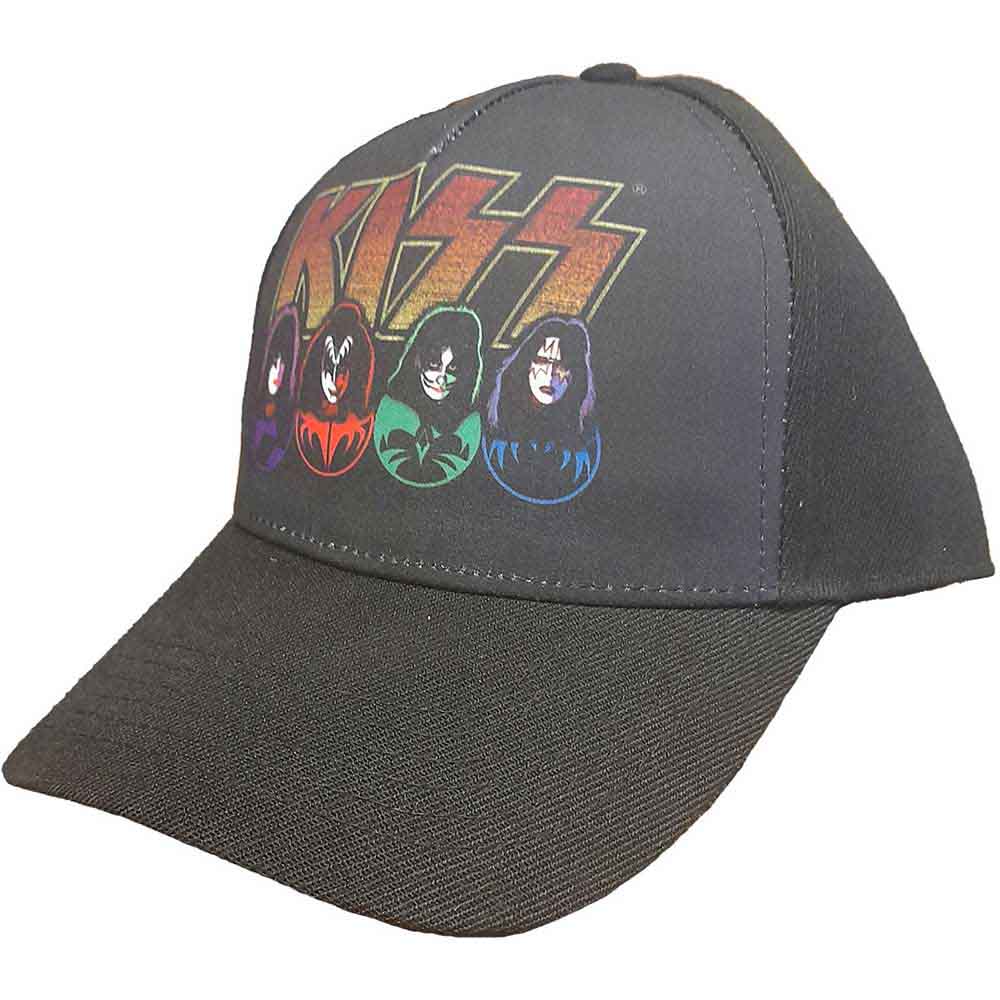 Kiss | Logo - Faces & Icons - Hat Black