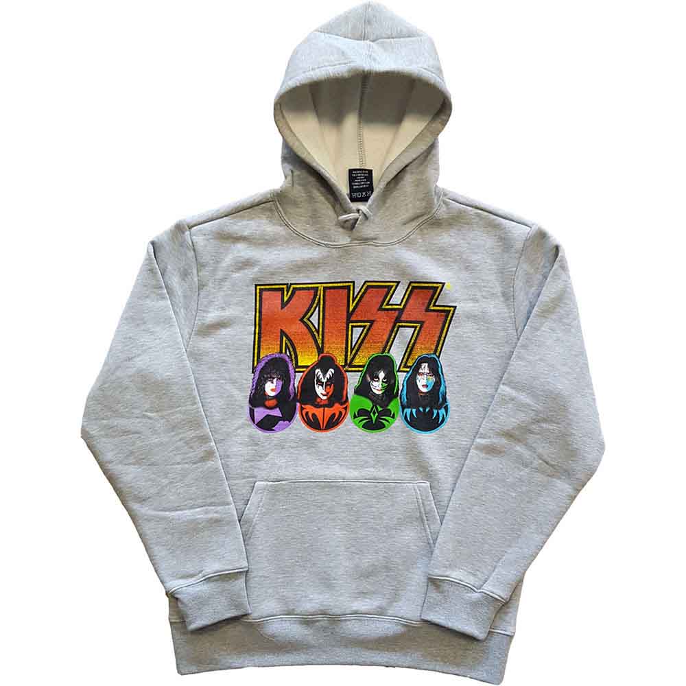 Kiss | Logo, Faces & Icons - Sweatshirt Grey