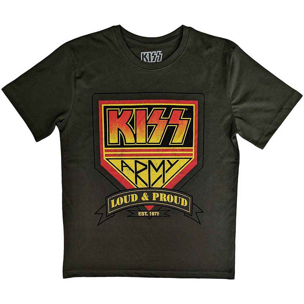 Kiss | Loud & Proud - T-Shirt Green