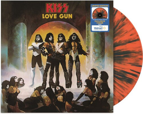 Kiss | Love Gun (Limited Edition, Tangerine/ Aqua Splatter Colored Vinyl) - Vinyl