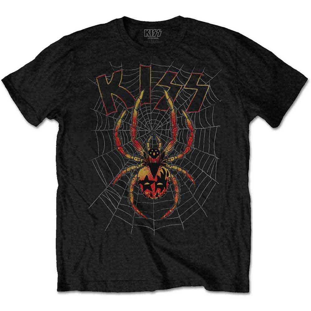 Kiss | Spider - T-Shirt Black