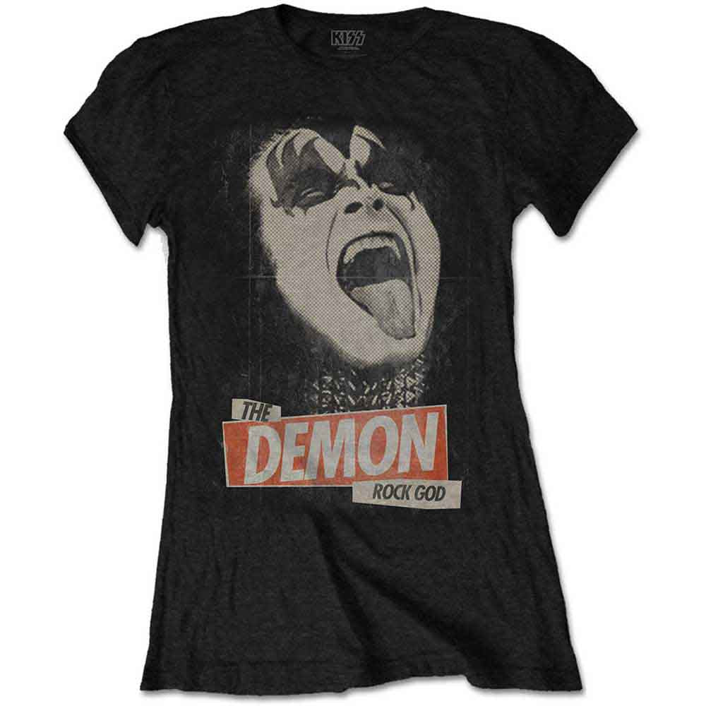 Kiss | The Demon Rock - T-Shirt Black