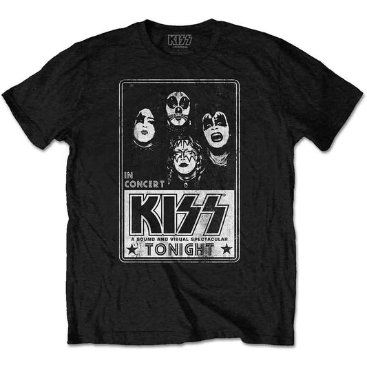 Kiss | Tonight - T-Shirt Black