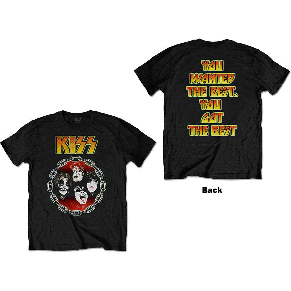 Kiss | You Wanted The Best - T-Shirt Black