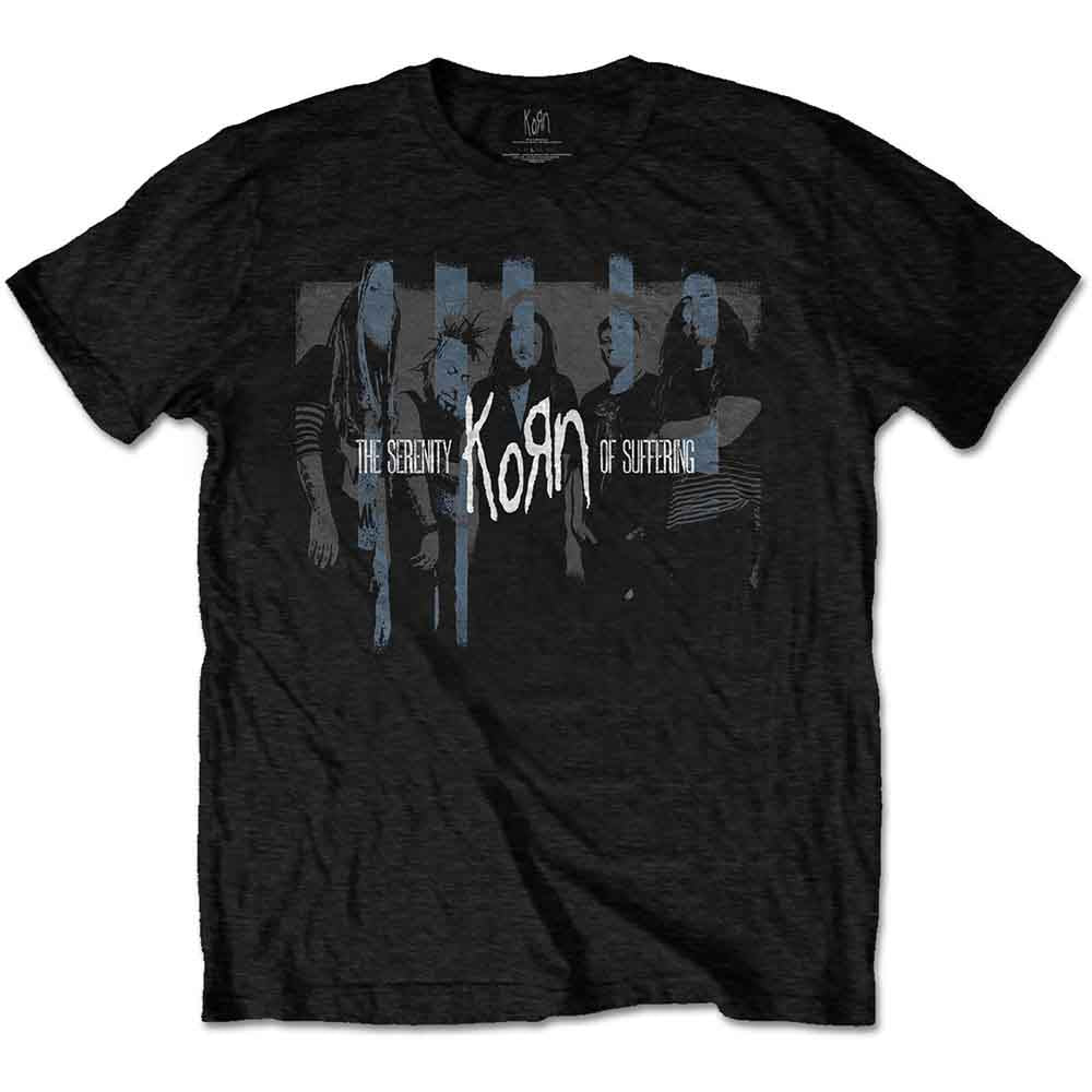 Korn | Block Photo - T-Shirt Black