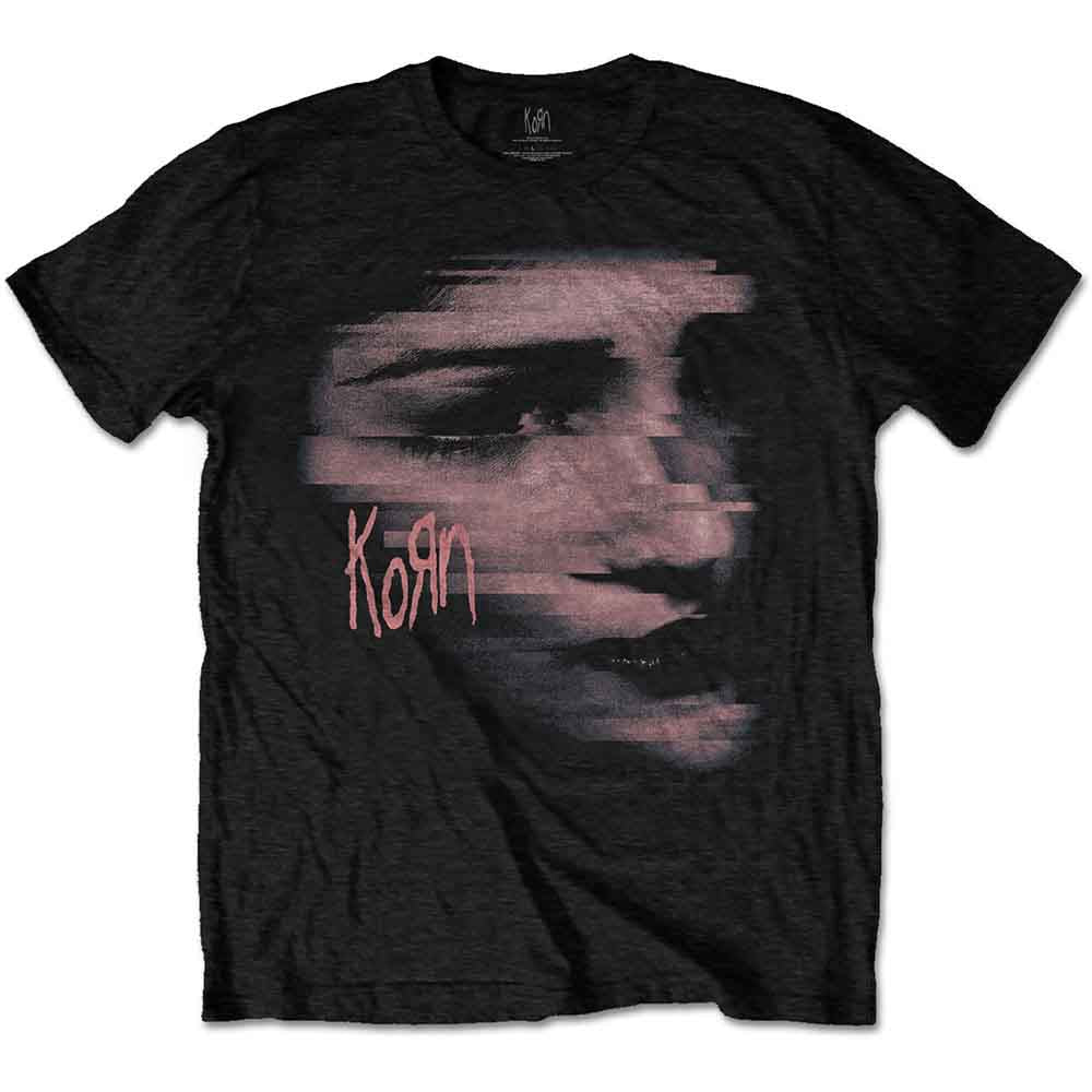 Korn | Chopped Face - T-Shirt Black