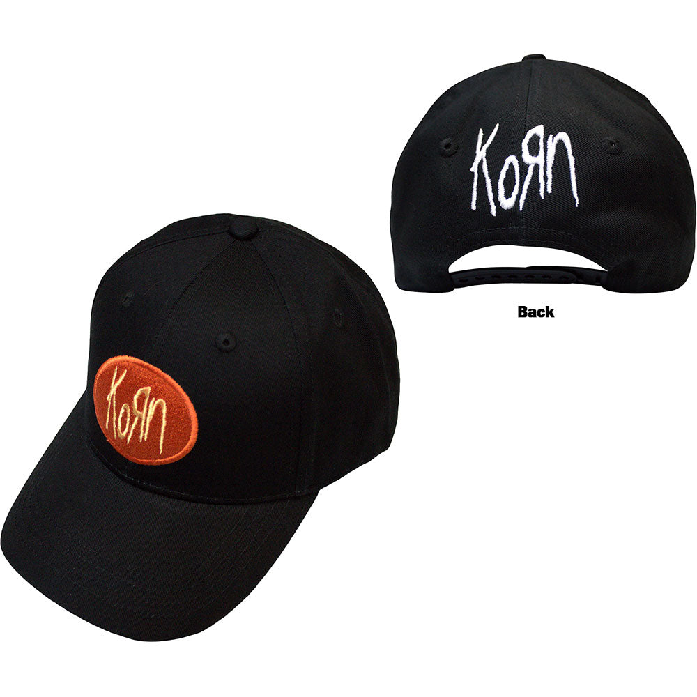 Korn | Oval Logo - Black