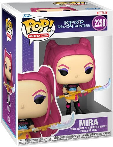 KPop Demon Hunters Funko POP! Anime: KPop Demon Hunters - Mira (KPDH) (Vinyl Figure, Collectible)