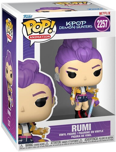 KPop Demon Hunters Funko POP! Anime: KPop Demon Hunters - Rumi (KPDH) (Vinyl Figure, Collectible)