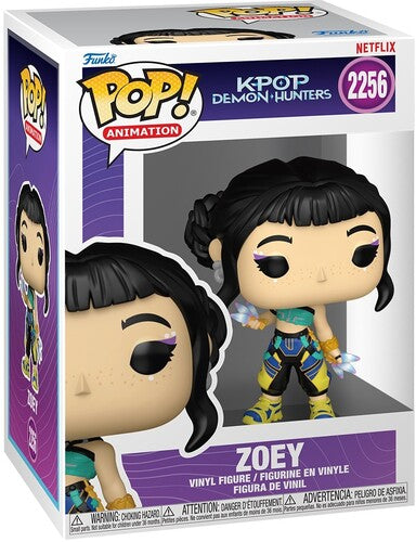 KPop Demon Hunters Funko POP! Anime: KPop Demon Hunters - Zoey (KPDH) (Vinyl Figure, Collectible)