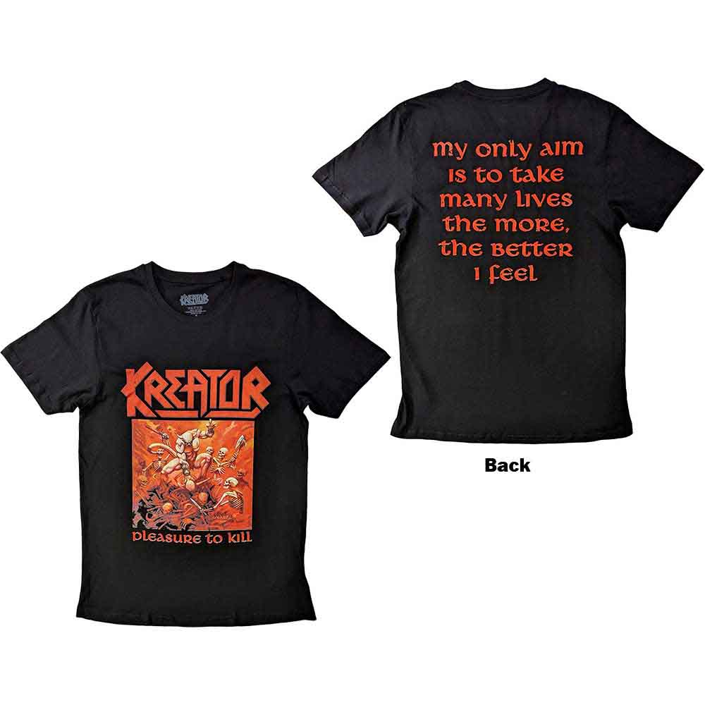 Kreator | Pleasure To Kill - T-Shirt Black