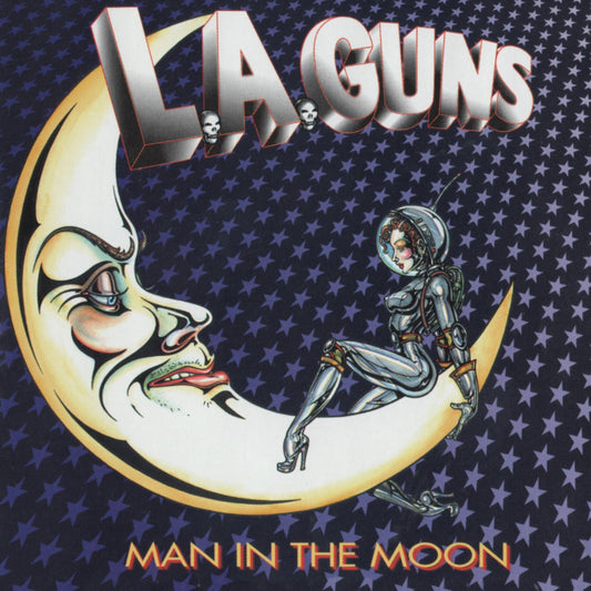 L.A. Guns | Man In The Moon (25Th Anniversary Edition) [Metallic Silver Vinyl] - Vinyl