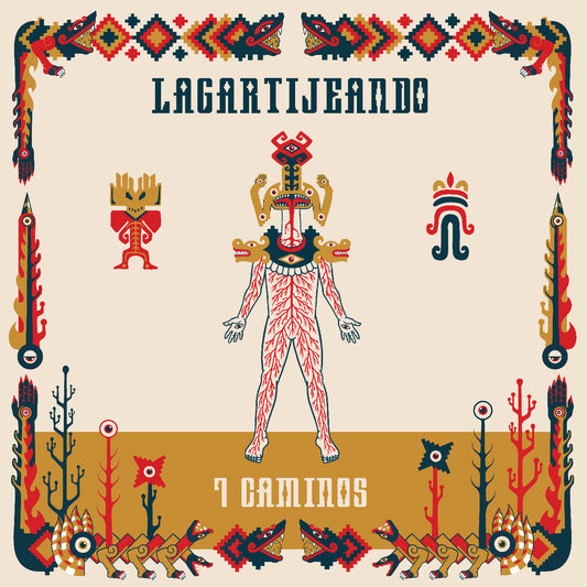 Lagartijeando | 7 Caminos (Orange Vinyl) - Vinyl