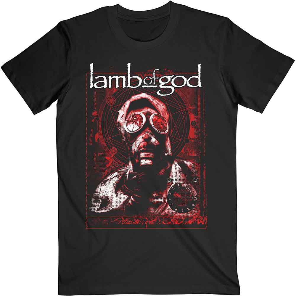 Lamb Of God | Gas Masks Waves - T-Shirt Black