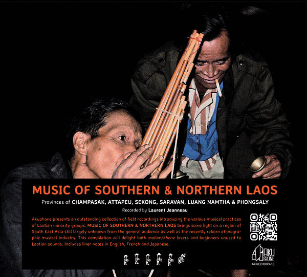 LAURENT JEANNEAU | Music of Southern and Northern Laos - CD