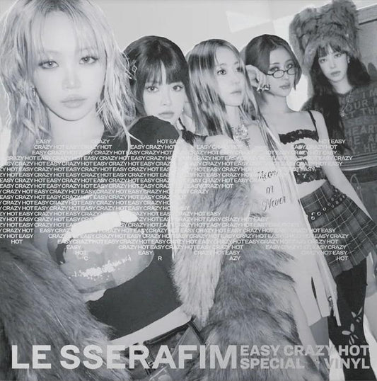 LE SSERAFIM | Easy-Crazy-Hot' Special Vinyl [Silver White] [Indie Exclusive] - Vinyl