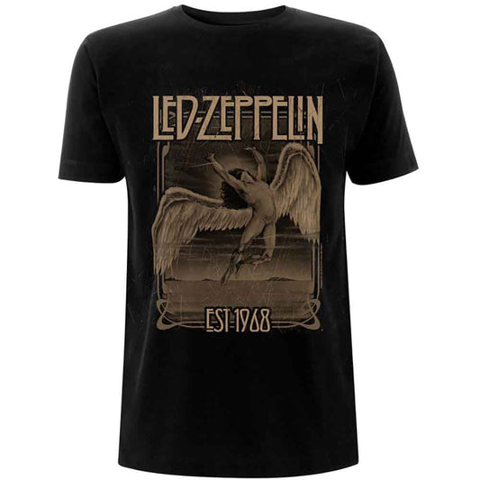 Led Zeppelin | Faded Falling - T-Shirt Black