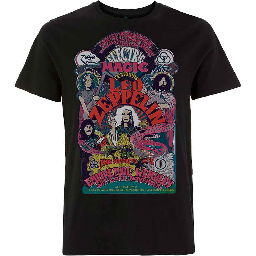 Led Zeppelin | Full Colour Electric Magic - T-Shirt Black