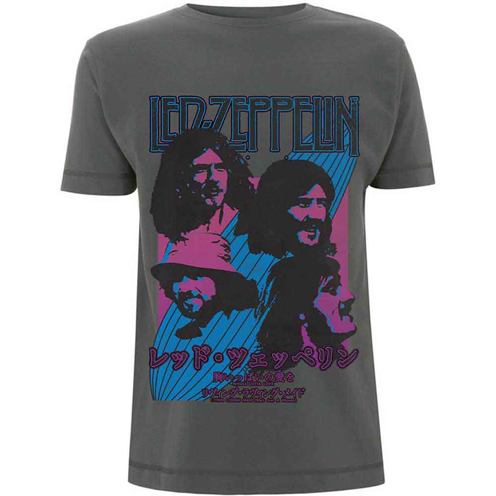 Led Zeppelin | Japanese Blimp - T-Shirt Grey