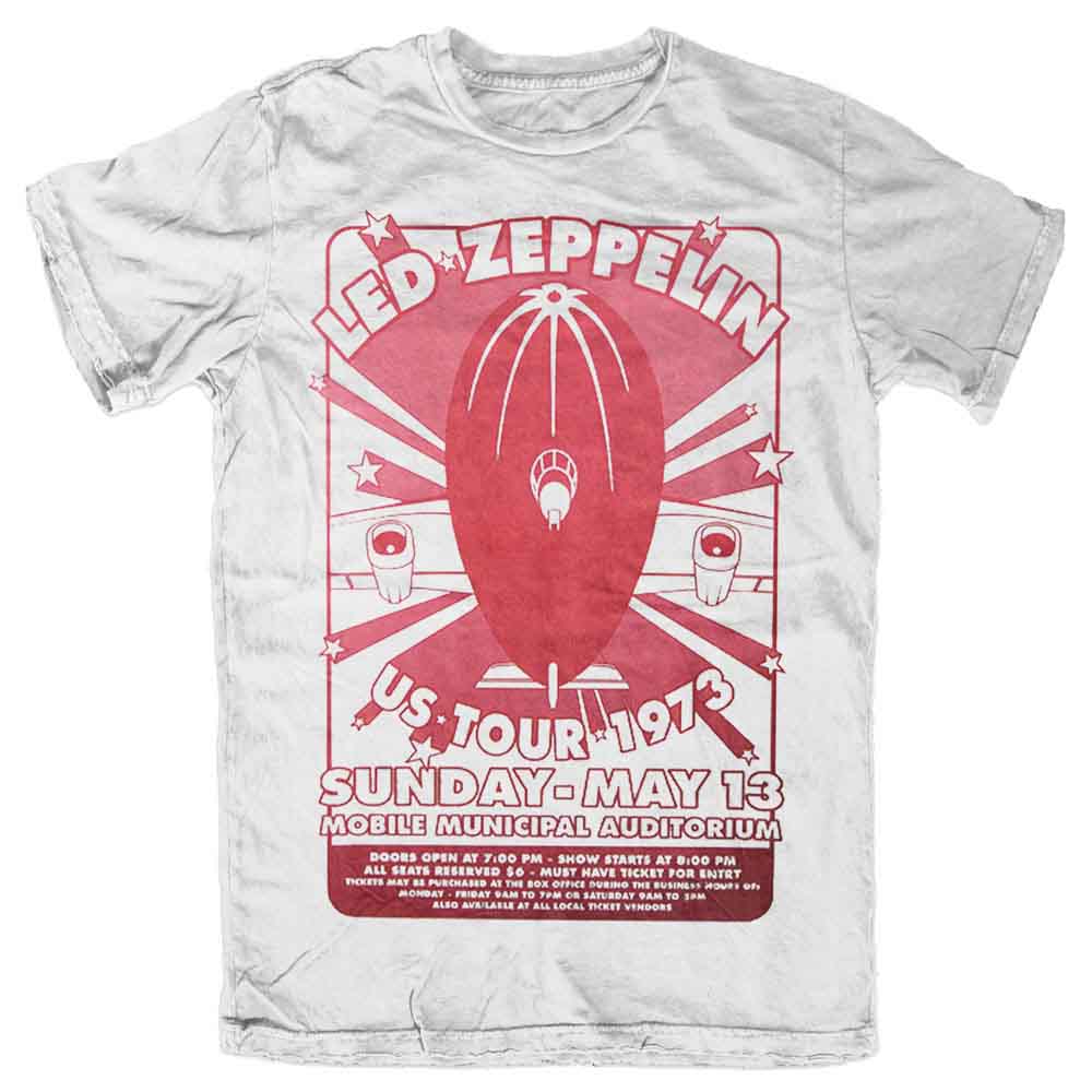 Led Zeppelin | Mobile Municipal - T-Shirt White