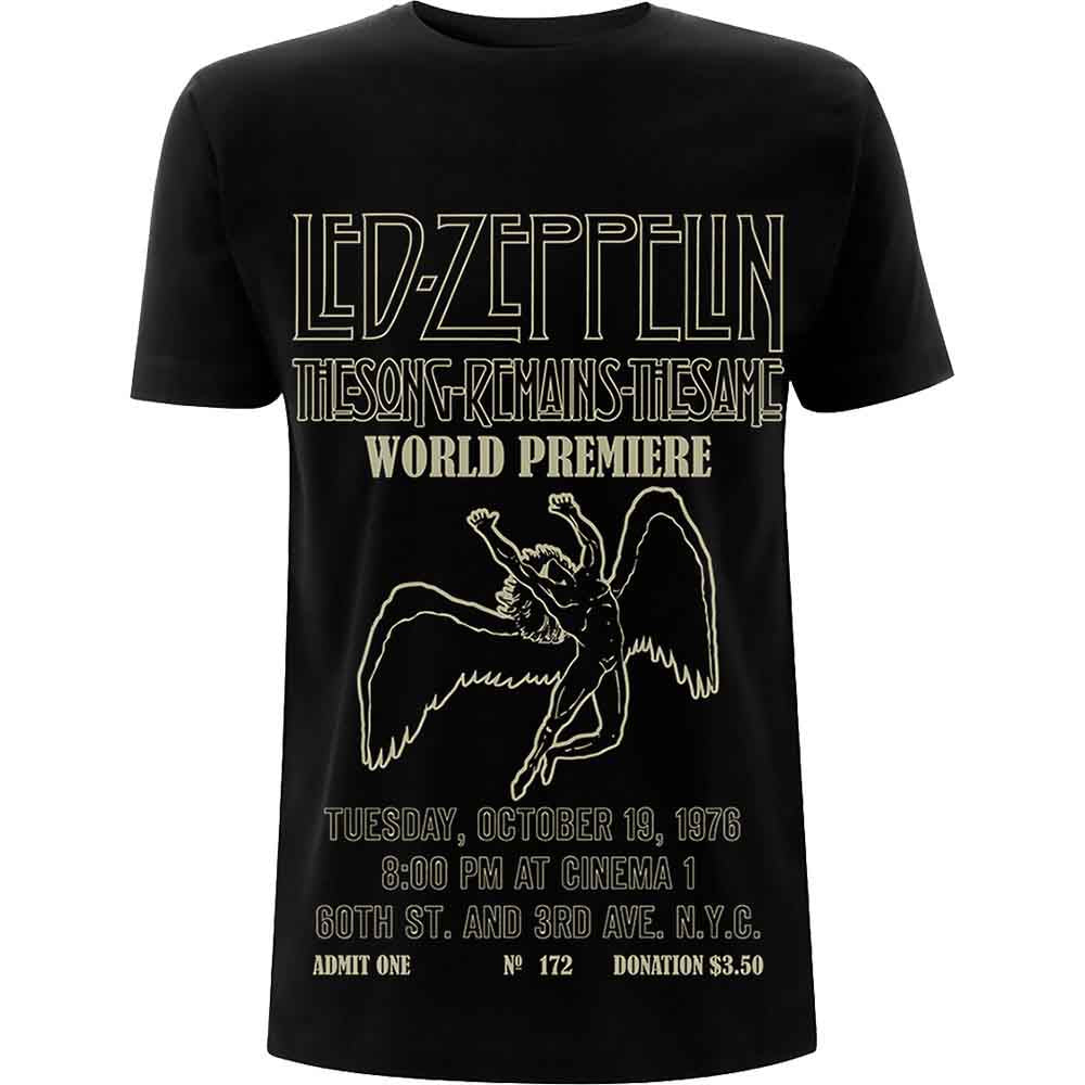 Led Zeppelin | TSRTS World Premier - T-Shirt Black