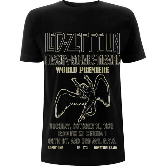 Led Zeppelin | TSRTS World Premier - T-Shirt Black
