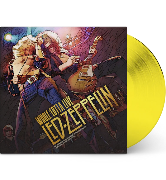 Led Zeppelin | Whole Lotta Live: The Playhouse Theatre, London, England- August 10th, 1969 (Limited Edition, Yellow Colored Vinyl) [Import] - Vinyl