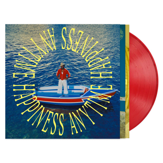 Leon Bridges | Happiness Anytime (Indie Exclusive, Limited Edition, "Campari" Red Colored Vinyl) - Vinyl