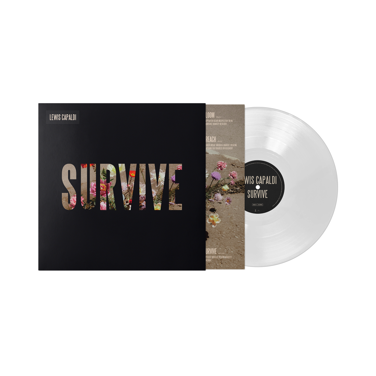 Lewis Capaldi | Survive [Clear 12" EP] - Vinyl