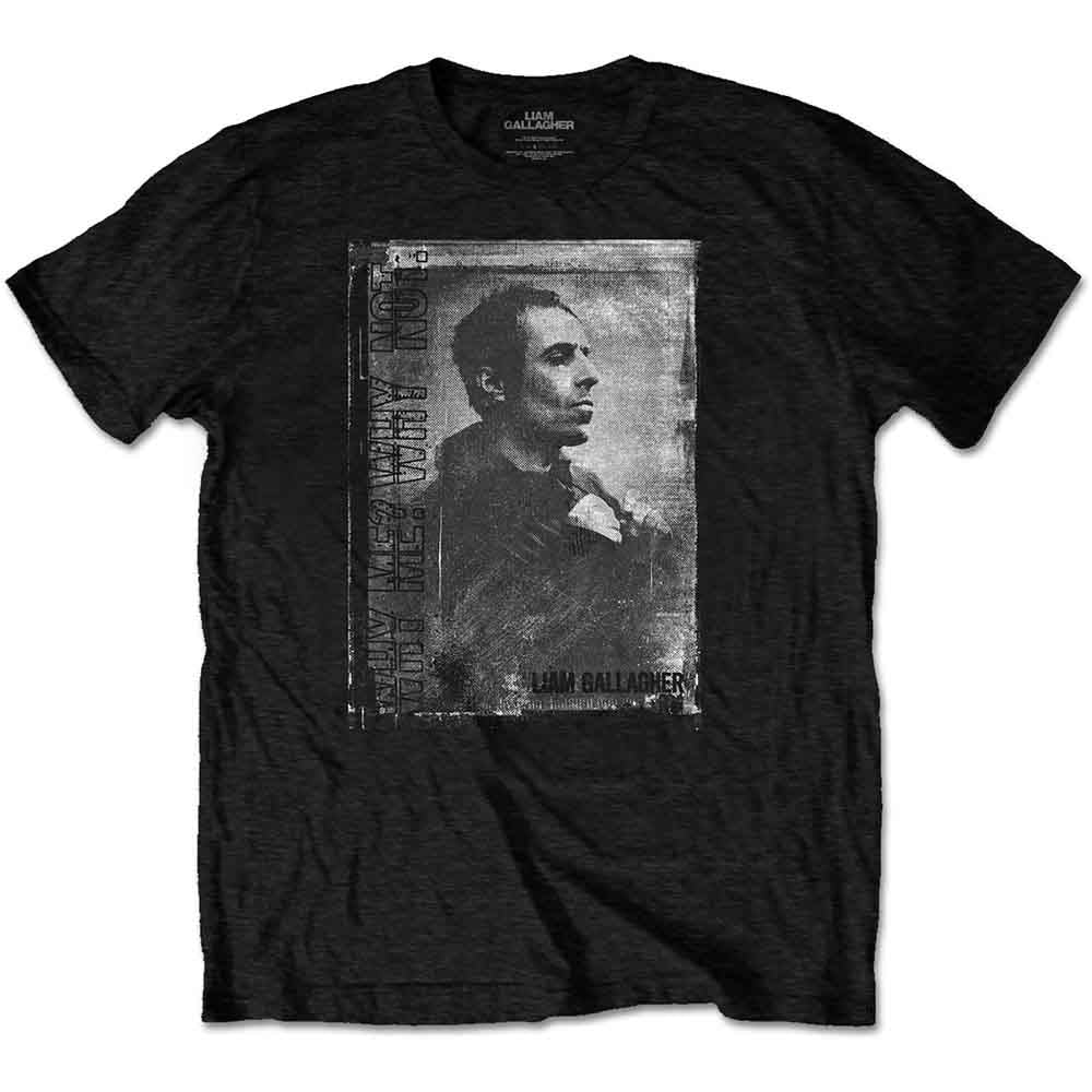 Liam Gallagher | Monochrome - T-Shirt Black