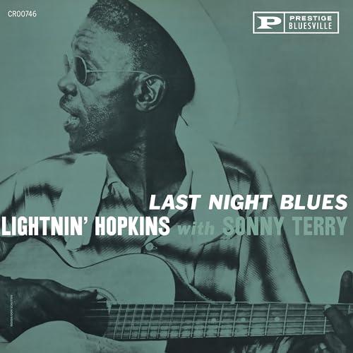 Lightnin' Hopkins/Sonny Terry | Last Night Blues (Bluesville Acoustic Sounds Series) [LP] - Vinyl