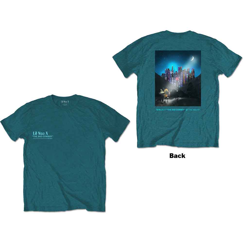 Lil Nas X | Album - T-Shirt Blue, Green