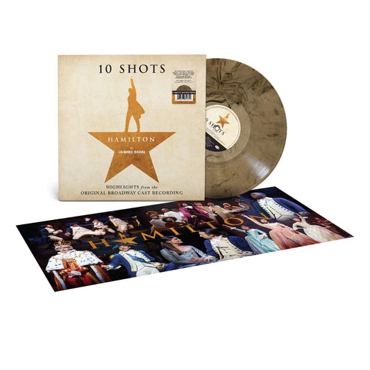Lin-Manuel Miranda Leslie Odom Jr. Phillipa Soo Da | Hamilton: 10 Shots (Highlights From The Original Broadway Cast Recording) (Cabinet Battle Vinyl Tan Smoke Vinyl) - Vinyl