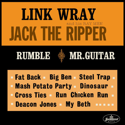 Link Wray | Jack The Ripper (RED VINYL) - Vinyl