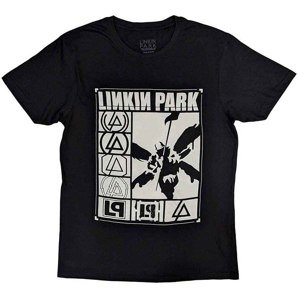 LINKIN PARK | Logos Rectangle - T-Shirt Black