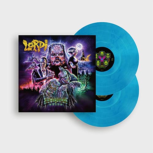 Lordi | Screem Writers Guild 2LP (transparent+blue marbled in gatefold) - Vinyl