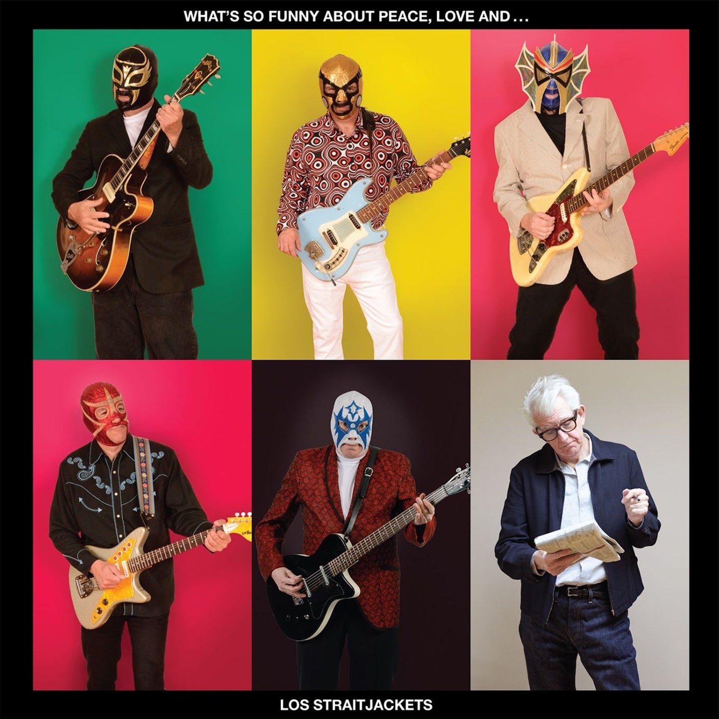 LOS STRAITJACKETS | Love And Los Straitjackets (Yellow Vinyl) What'S So Funny About Peace - Vinyl
