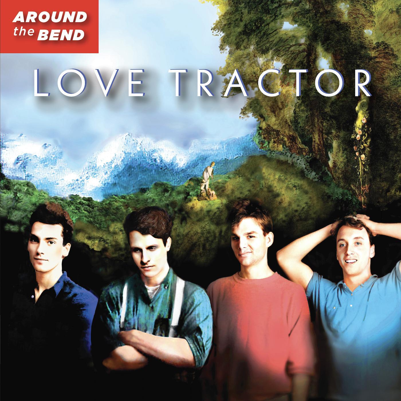 Love Tractor | Around The Bend [40th Anniversary Edition] (ORANGE WITH WHITE VINYL) - Vinyl