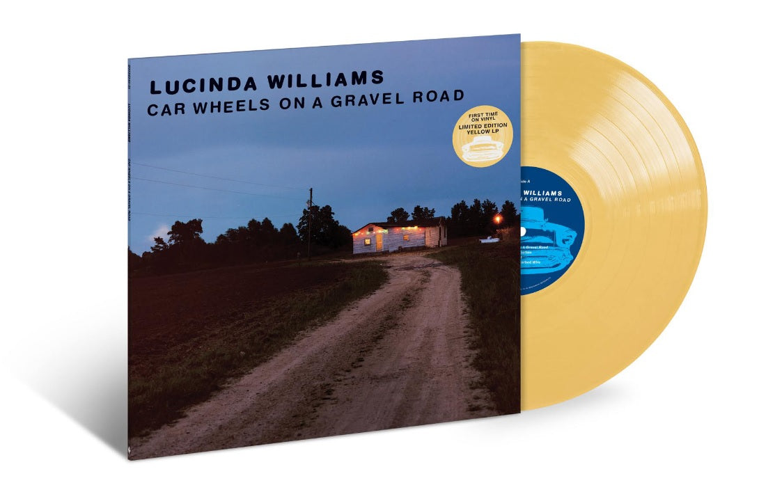Lucinda Williams | Car Wheels On A Gravel Road (Indie Exclusive, Limited Edition, Colored Vinyl, Yellow) - Vinyl