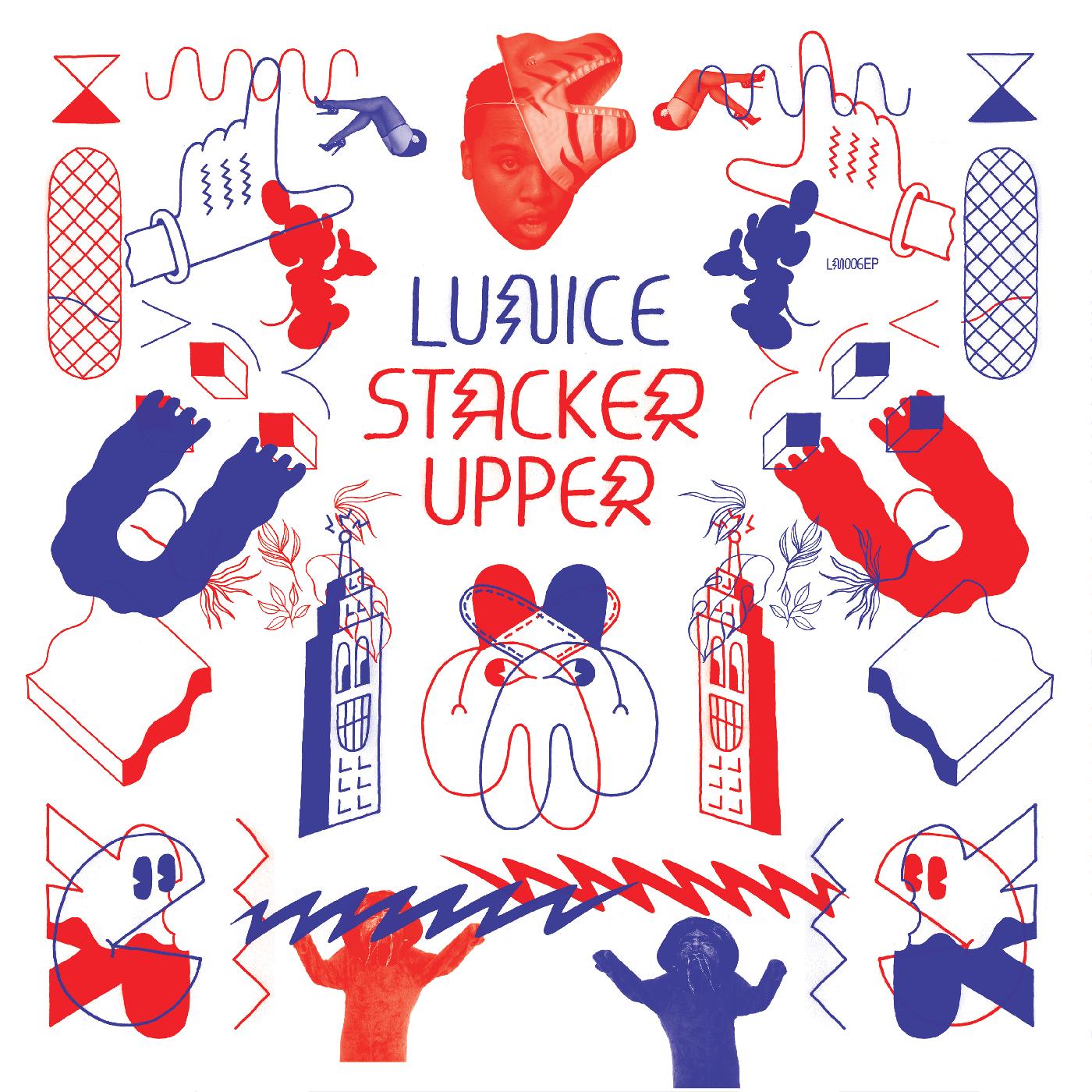 Lunice | Stacker Upper EP (BLUE VINYL) - Vinyl