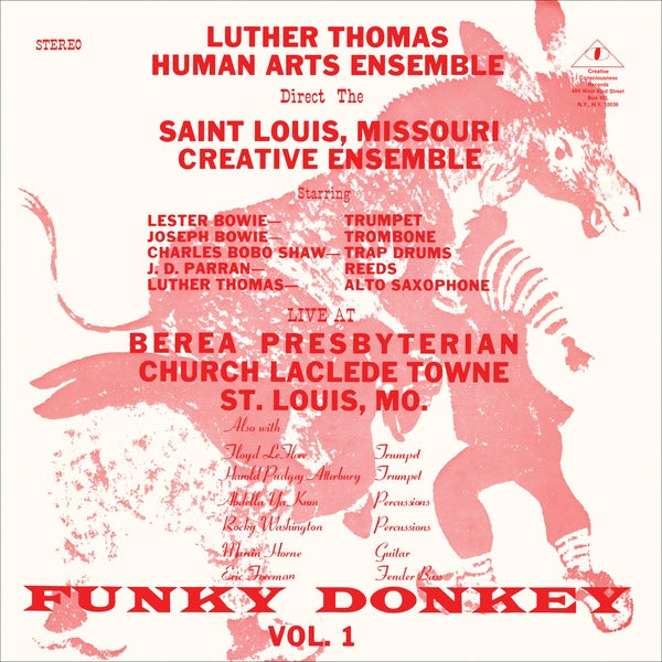 LUTHER THOMAS HUMAN ARTS ENSEMBLE | Funky Donkey Vol. 1 (1973) - Vinyl