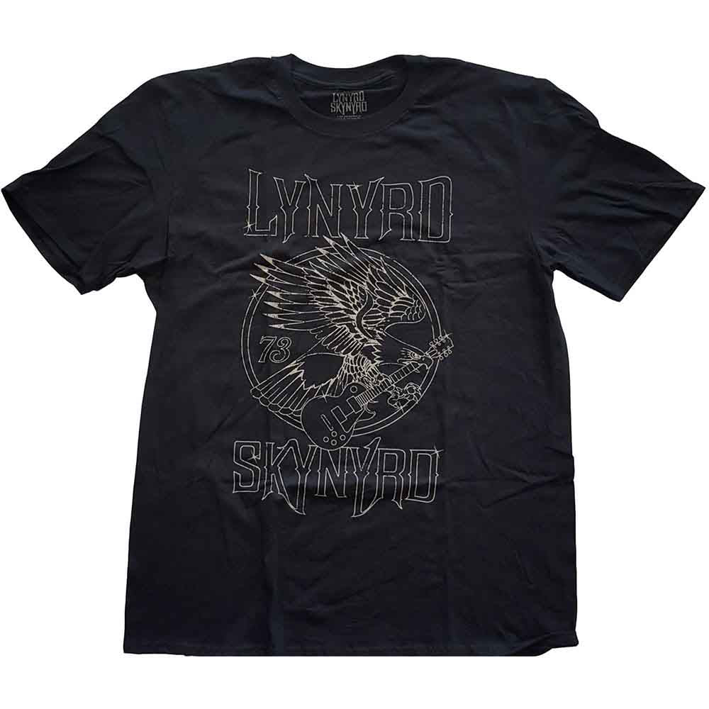 Lynyrd Skynyrd | '73 Eagle Guitar - T-Shirt Black