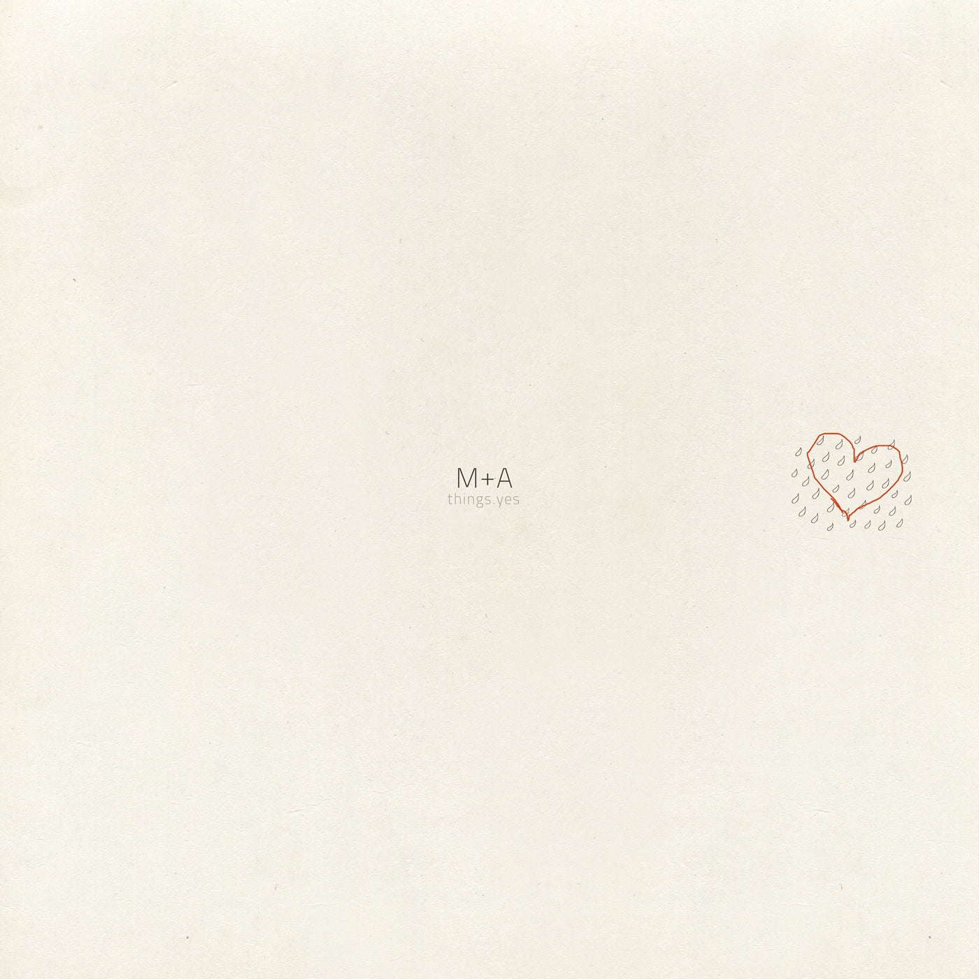 M + A | Things Yes - CD