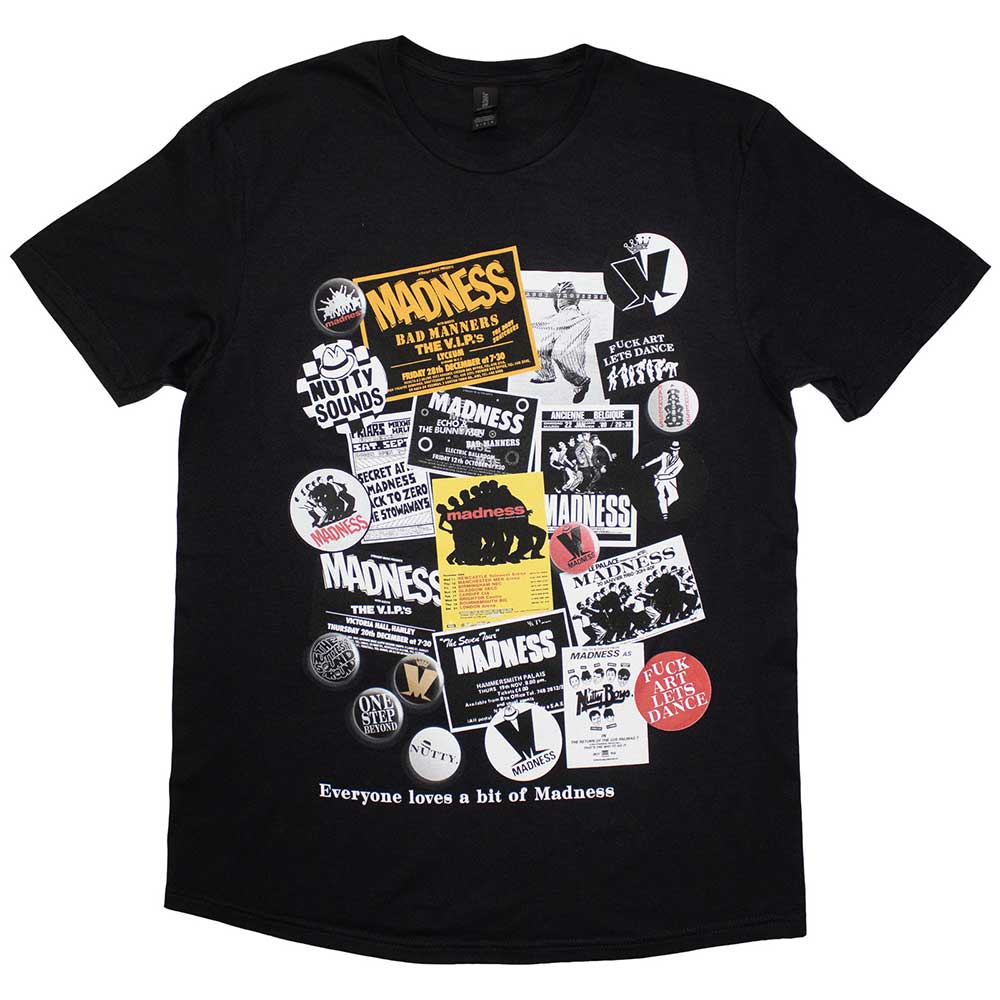Madness | Posters & Stickers - Black