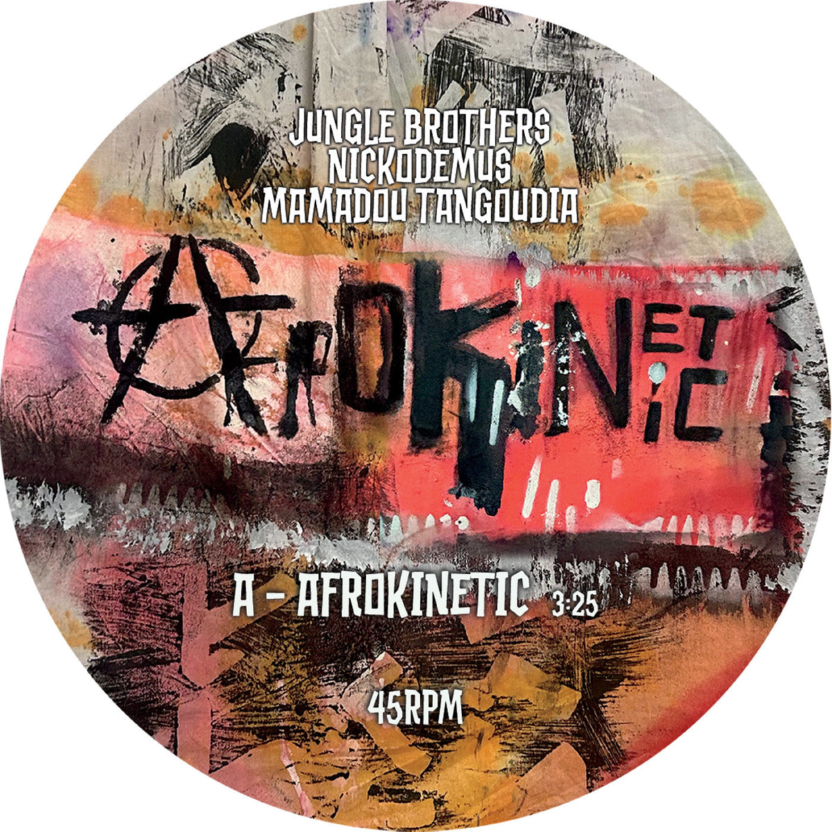 Mamadou Tangoudia Jungle Brothers Nickodemus | Afrokinetic - Vinyl