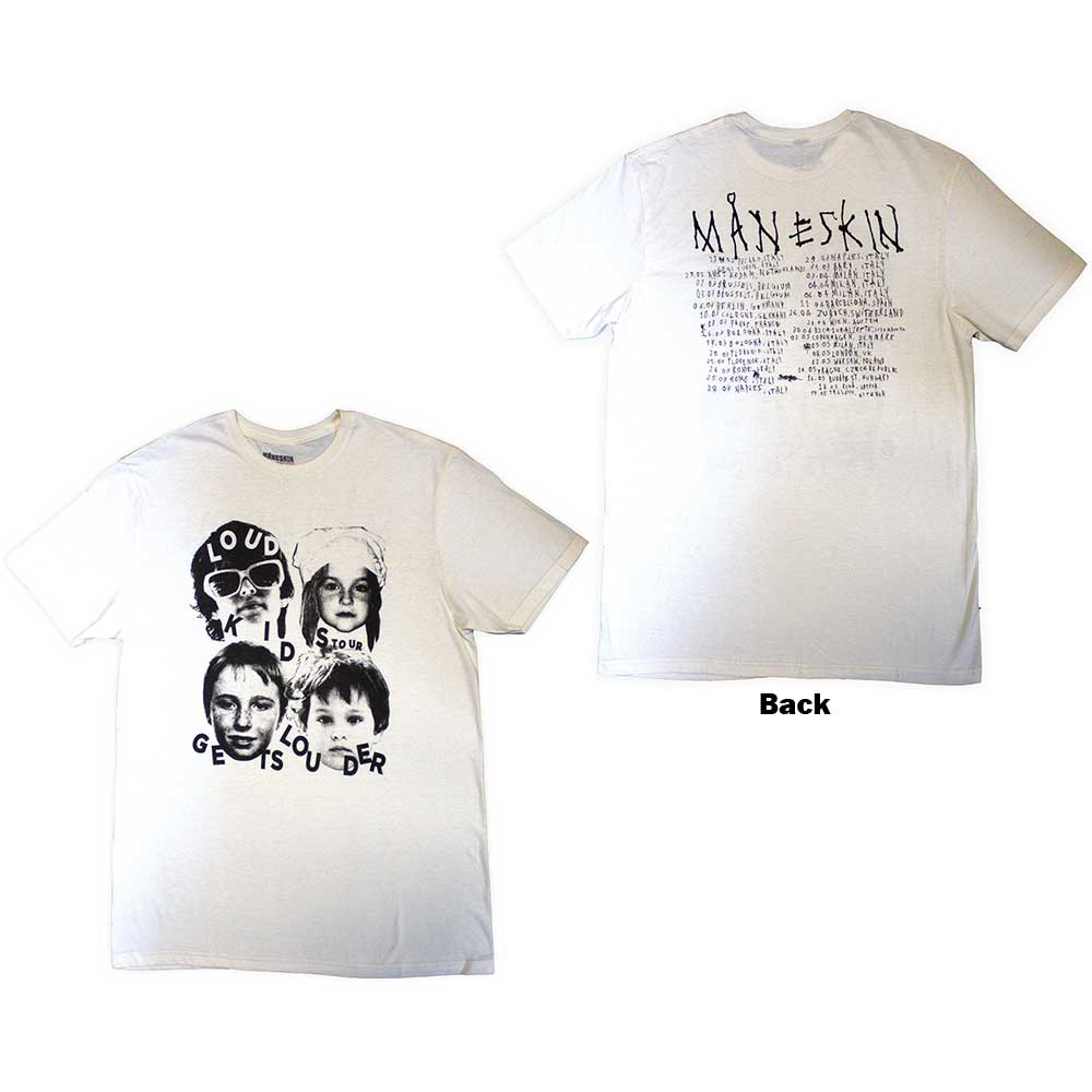 Maneskin | Loud Kids European Tour '23 - T-Shirt Neutral