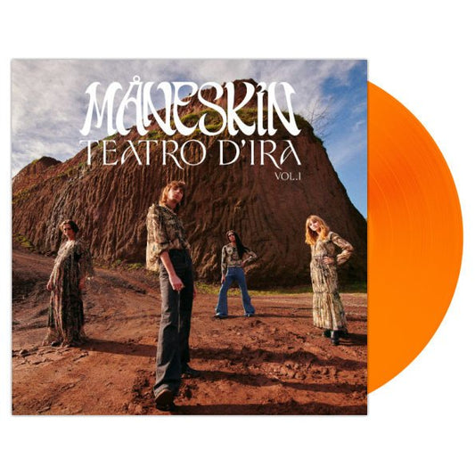 Maneskin | Teatro D'Ira: Vol. I (Transparent Orange Colored Vinyl) [Import] - Vinyl